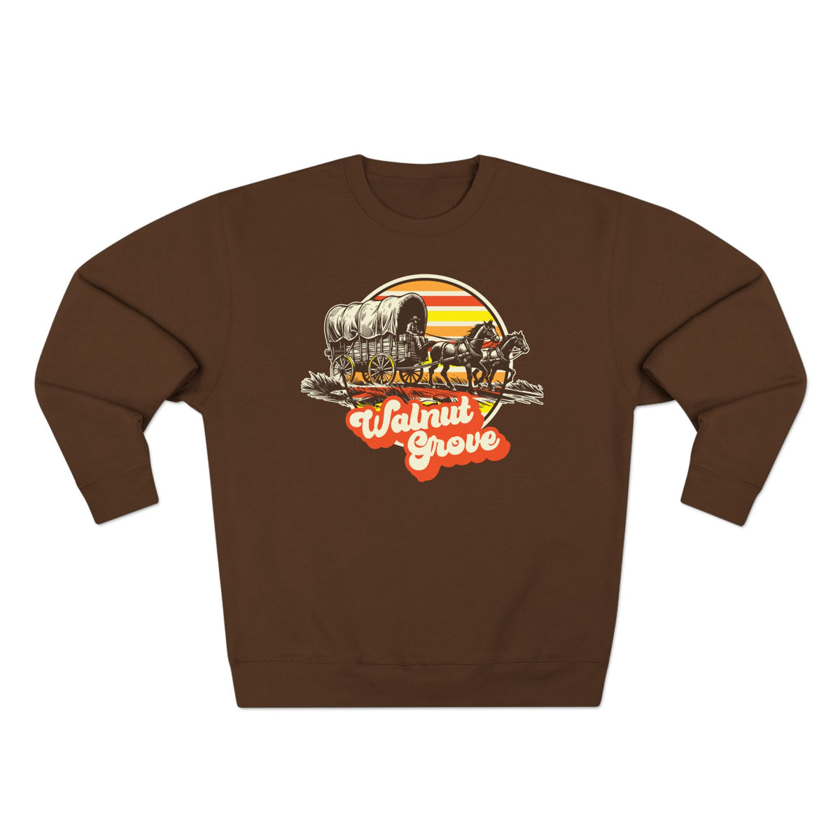 Walnut Grove Covered Wagon Sweatshirt - Graphic Crewneck