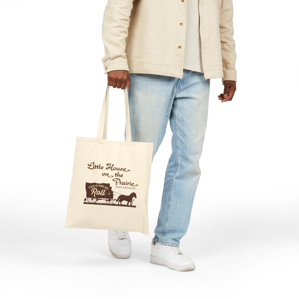 Little House on the Prairie Cast Reunion Canvas Tote