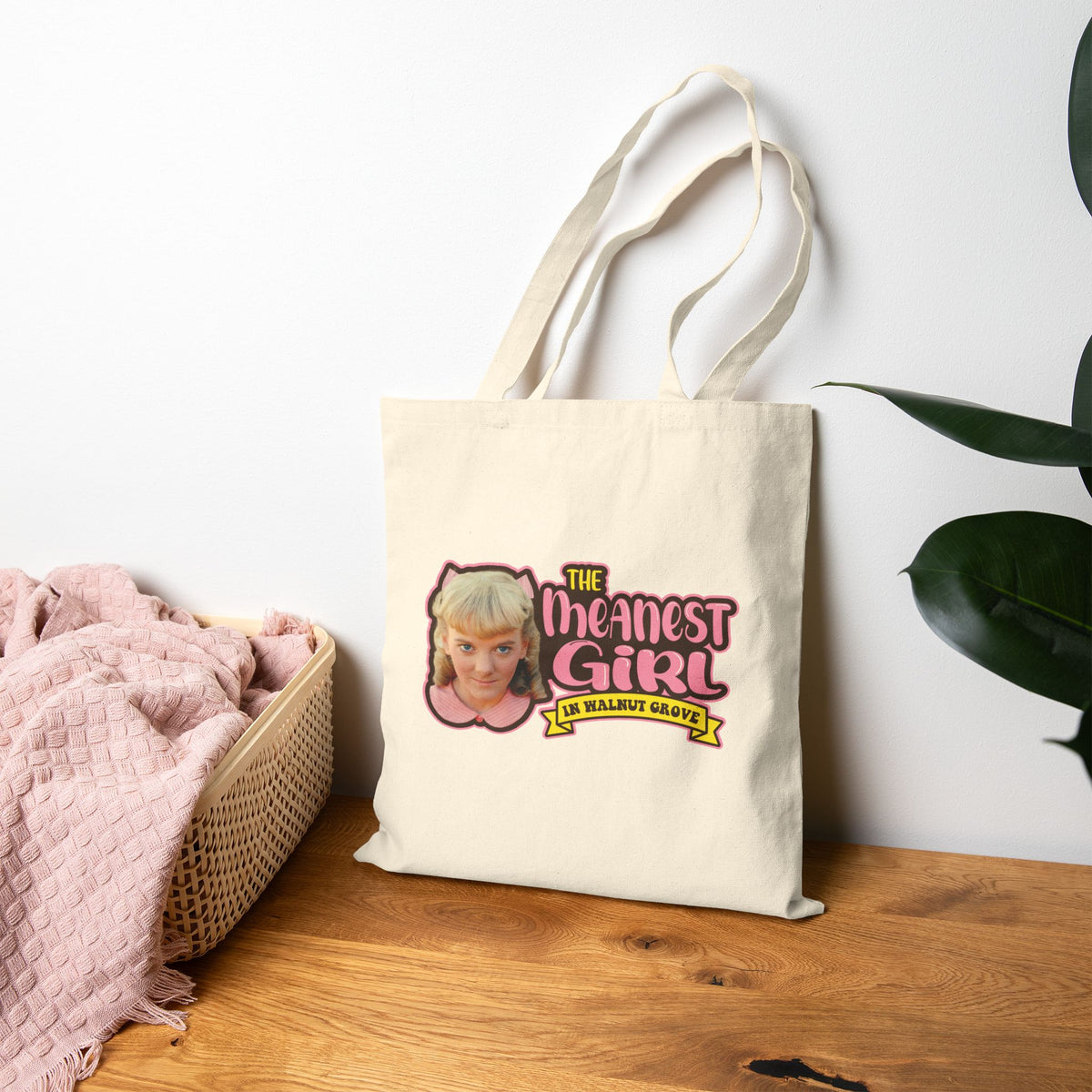 Meanest Girl Nellie Canvas Tote Bag