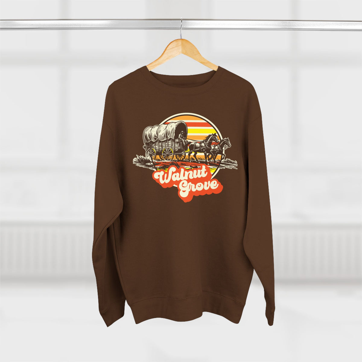 Walnut Grove Covered Wagon Sweatshirt - Graphic Crewneck
