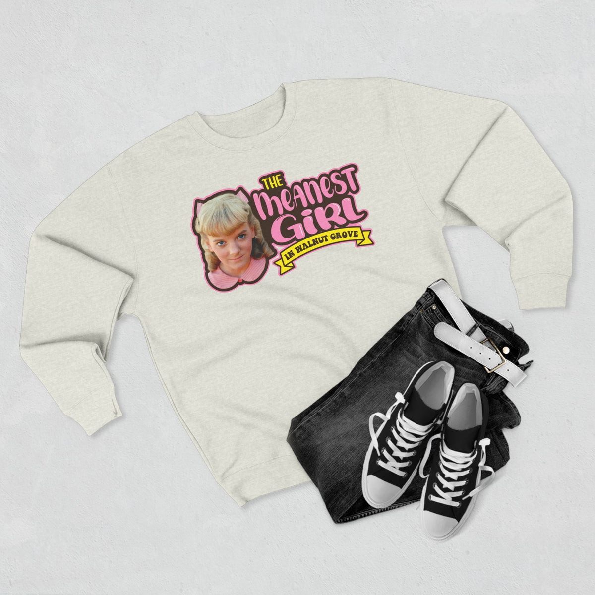 Meanest Girl Nellie Sweatshirt – Graphic Crewneck