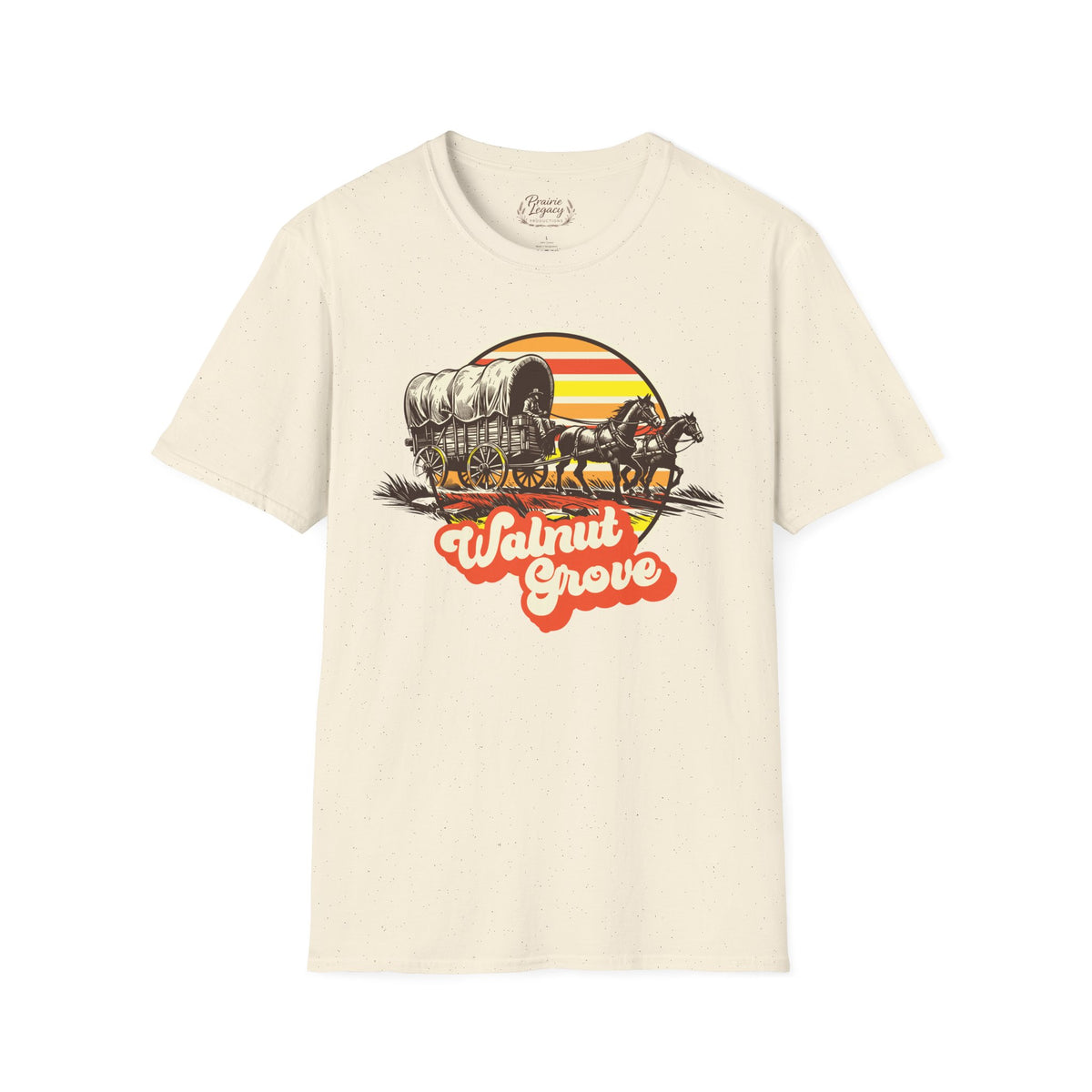 Walnut Grove Covered Wagon Unisex Softstyle T-Shirt Tee