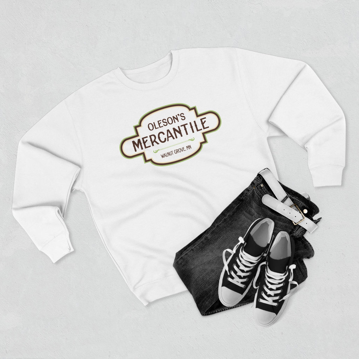 Oleson's Mercantile Sweatshirt – Graphic Crewneck