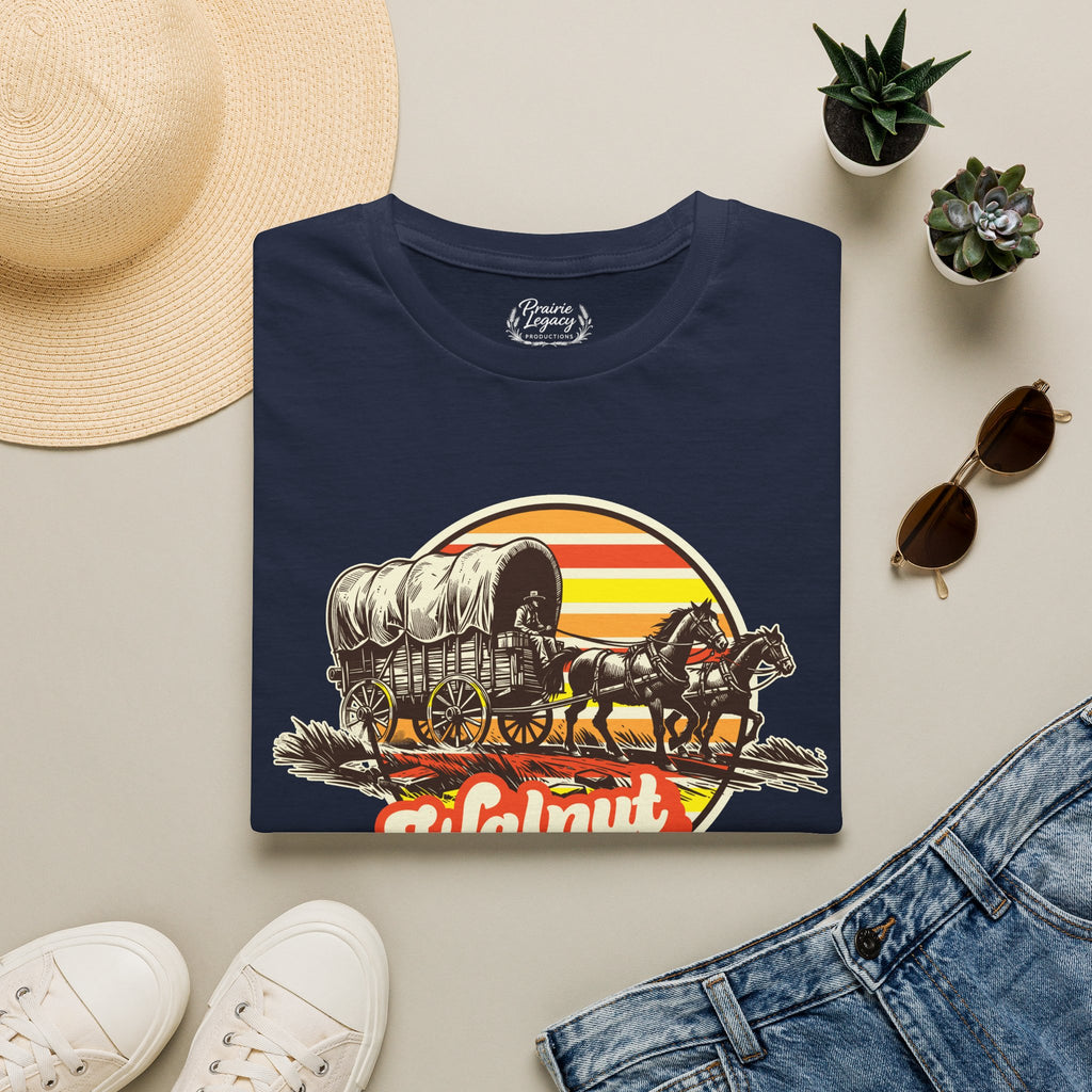 Walnut Grove Covered Wagon Unisex Softstyle T-Shirt Tee